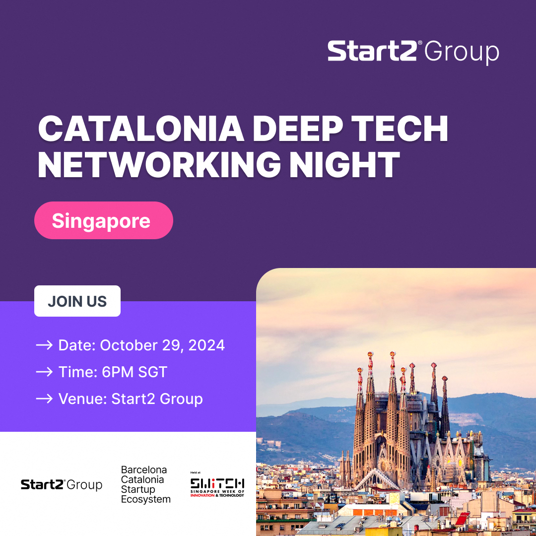 Graphic with text Catalonia Deep Tech Networking Night