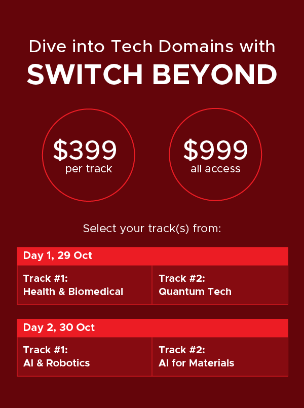 An infographic for the price chart for SWITCH Beyond