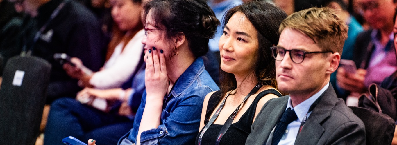 A photo of attendees at SWITCH.